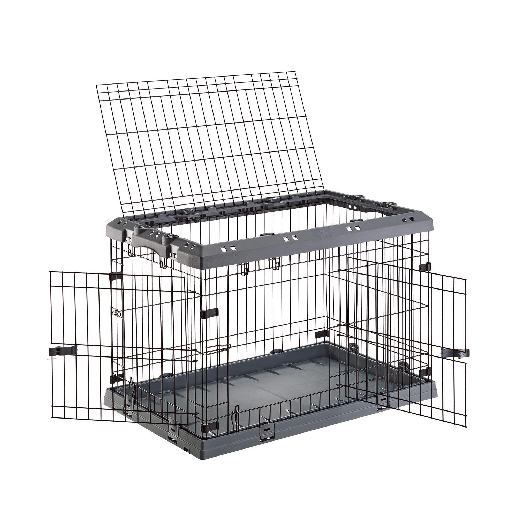 FOLD-DOWN MESH TRANSPORT CARRIER SUPERIOR 90 (M) FOR 1 DOG.  2/11