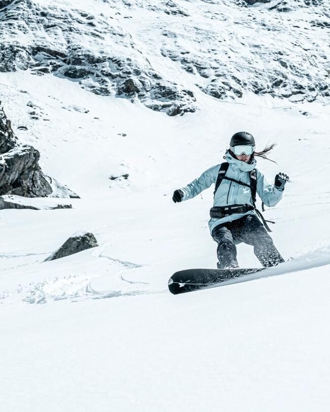 Splitboard set voor volwassenen met stijgvellen op maat