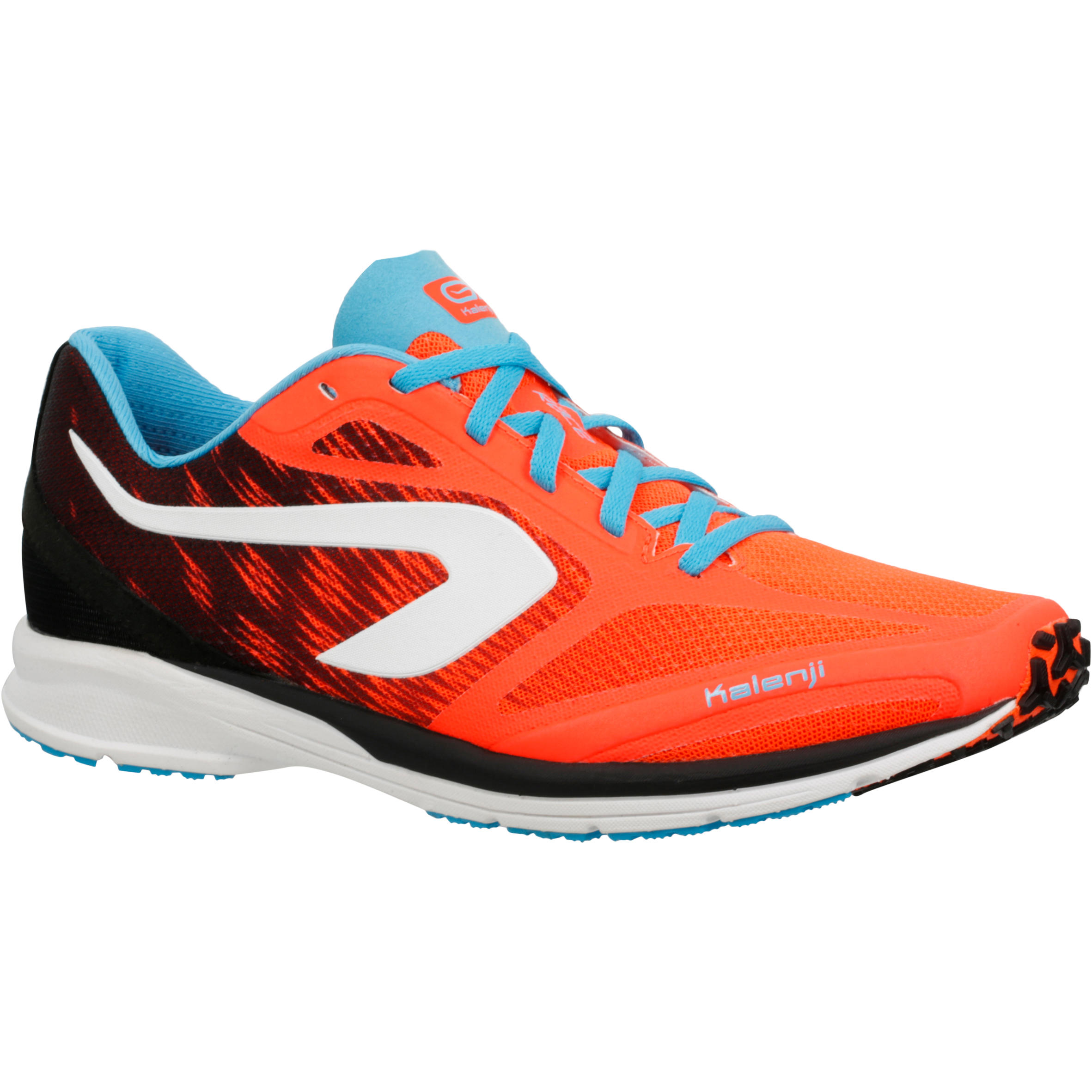 KALENJI Kiprace Men's Competition Running Shoes - Orange Blue