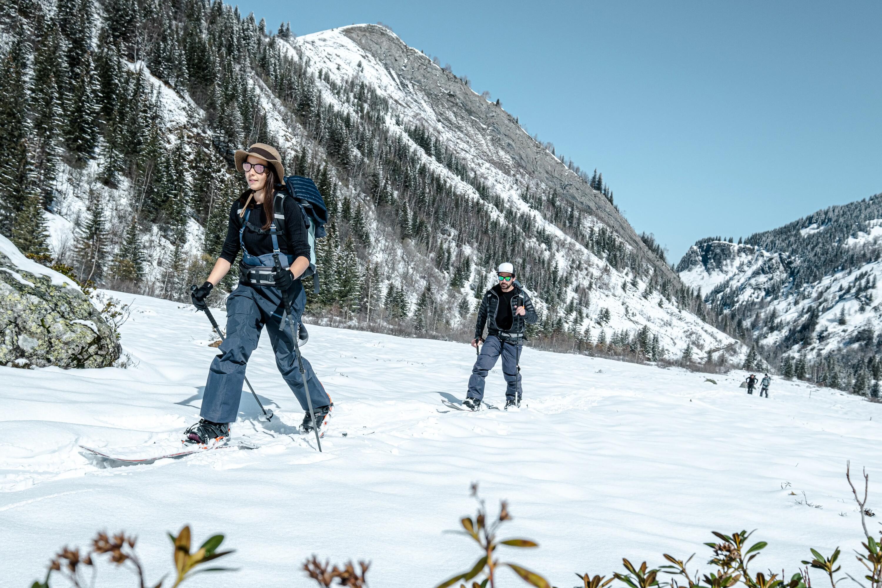 Splitboard set: prkno splitboard pro dospělé + pásy řezané na míru 31/34