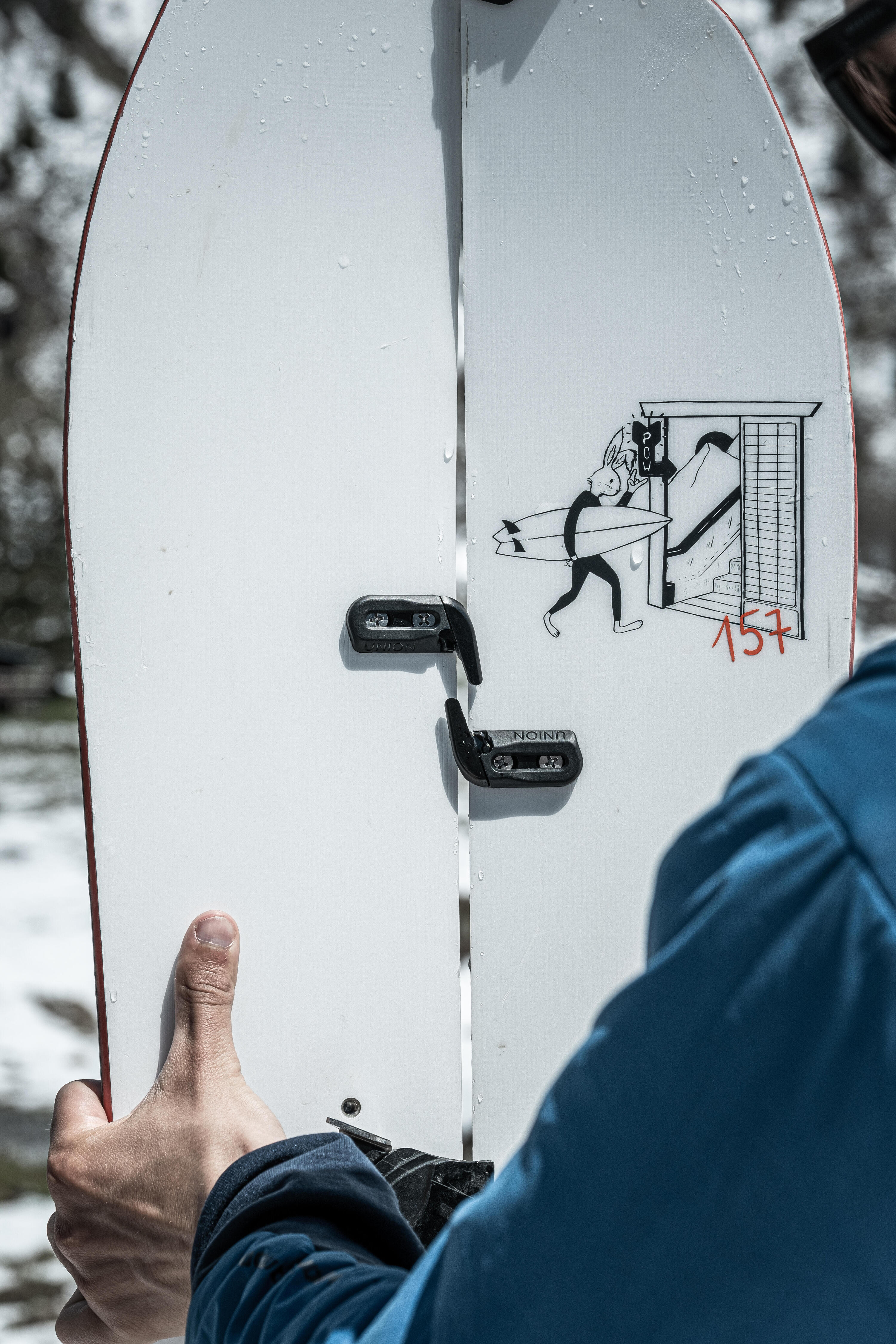 Prancha de Splitboard Adulto vendida com Peles Personalizáveis (conjunto) 23/26