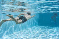 Elástico de natación estática piscina