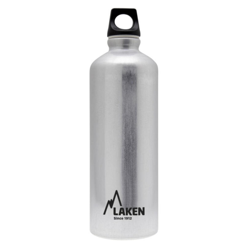 Cantimplora Botella Aluminio Camping Laken Futura 0.75 Litros Plata