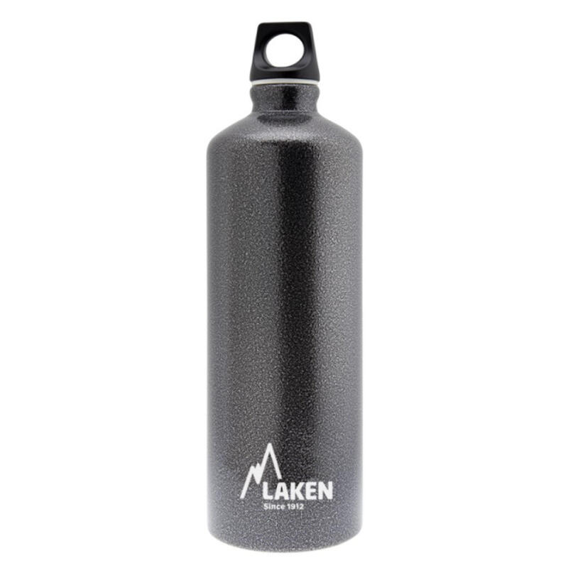 Cantimplora Botella Aluminio Camping Laken Futura 1 Litro Granito