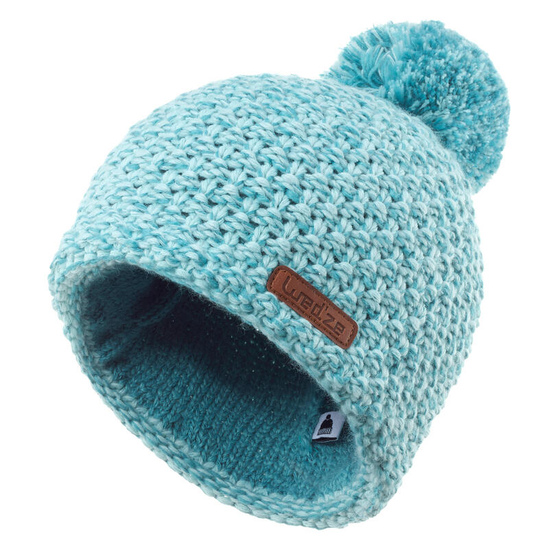 BONNET DE SKI MADE IN FRANCE ENFANT - TIMELESS - TURQUOISE