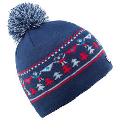 Kids’ Ski Hat Jacquard - Navy Blue