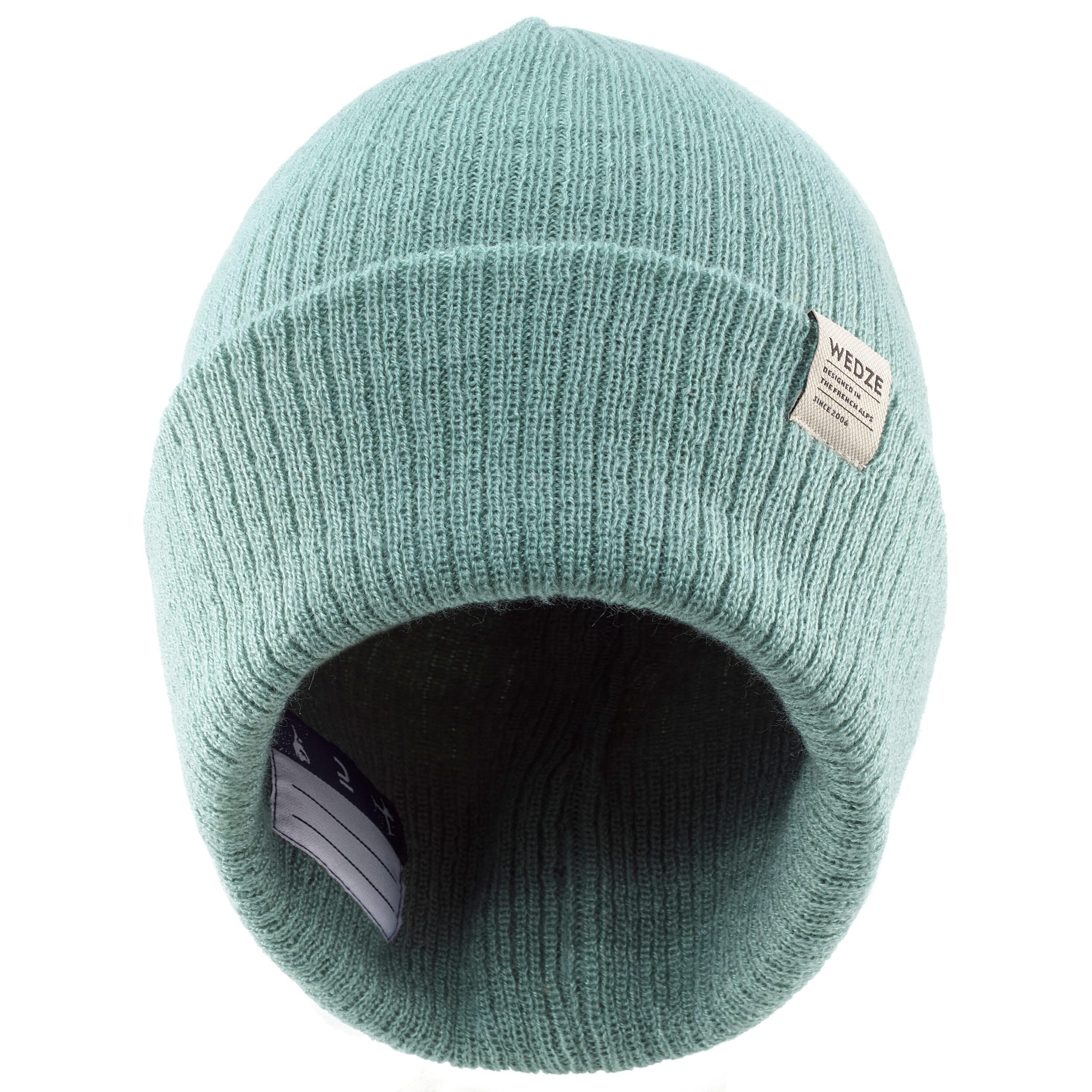 Kids' Skiing Beanie Hat Fisherman - Blue/Green 2/8
