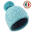 KIDS’ SKI HAT - MADE IN FRANCE - TIMELESS - TURQUOISE
