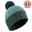 BONNET DE SKI GRAND NORD ADULTE MADE IN FRANCE VERT-VERT SAPIN