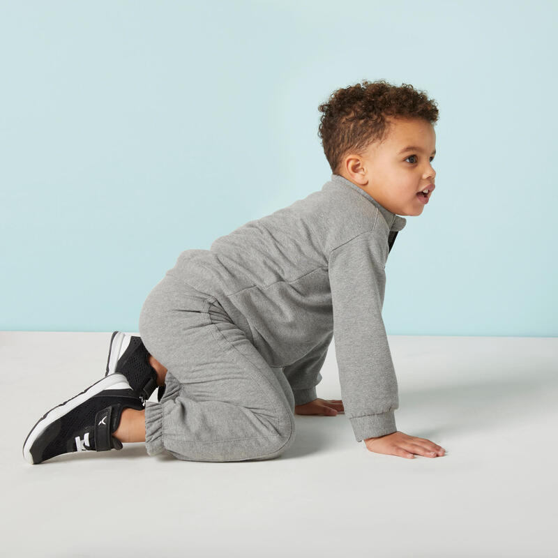 Survêtement regular chaud enfant - Basique Gris - Decathlon Tunisie