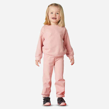 Vaikiškas sportinis kostiumas, rožinis