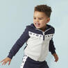 Kids' Basic Warm Jacket - Blue/Grey with Motifs