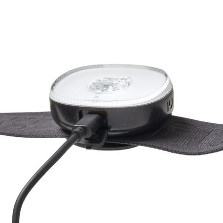 Ліхтар поясний RUNLIGHT 200 USB для бігу чорний