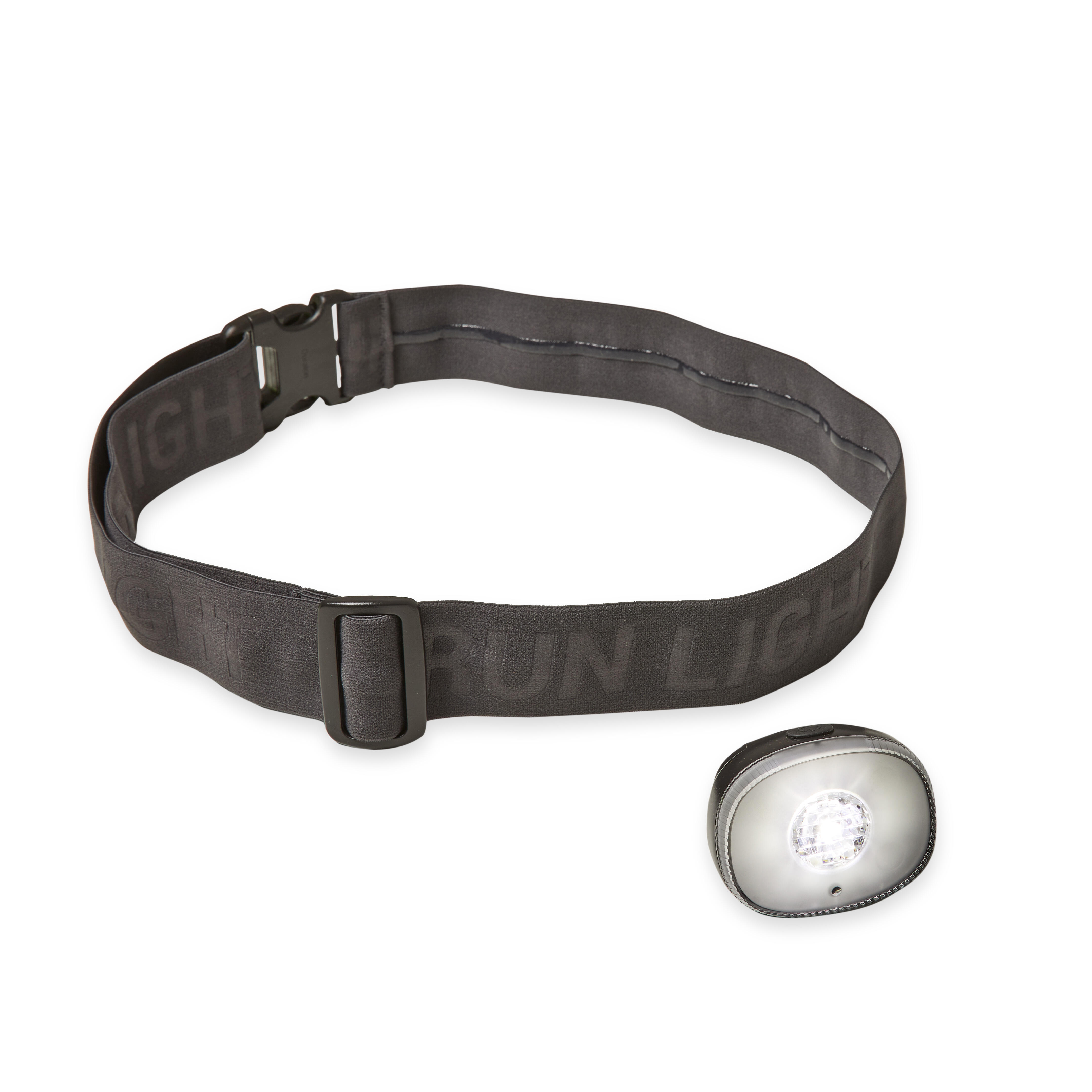 USB Chest Running Light 120 black Kiprun Decathlon