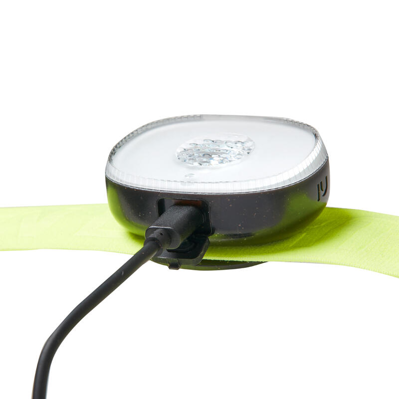 LAMPE DE RUNNING VENTRALE RUNLIGHT 120 USB JAUNE