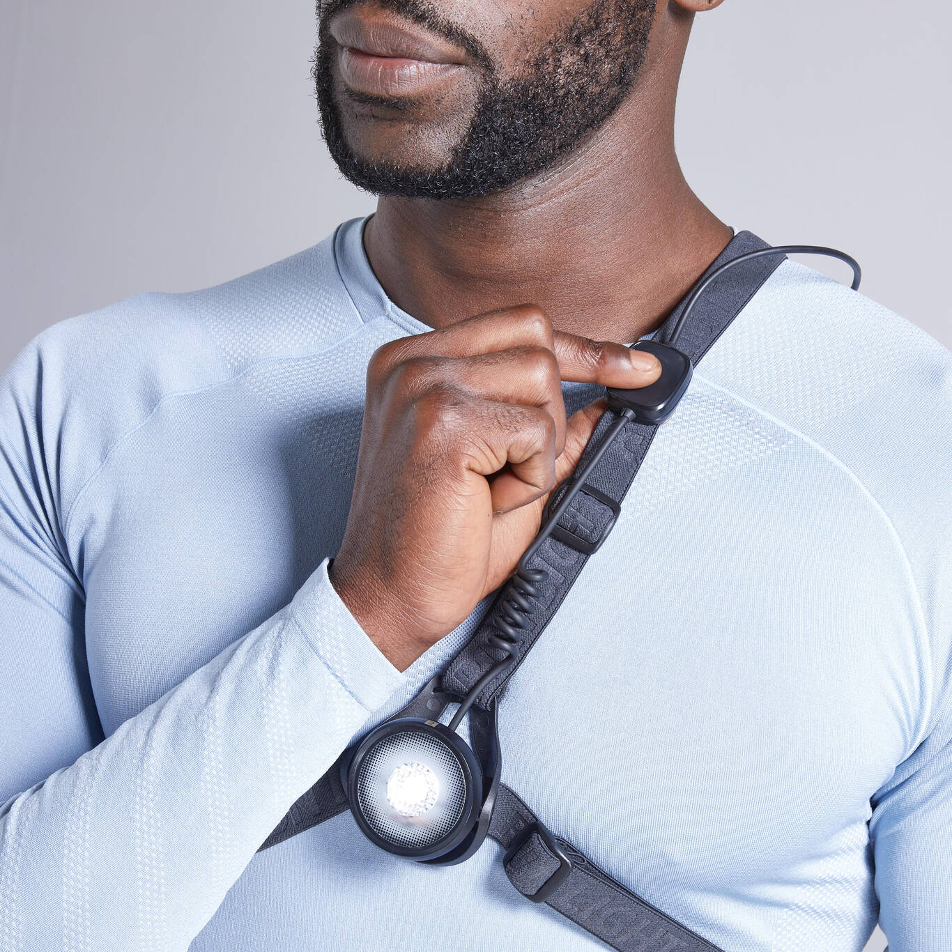 RUNLIGHT 900 USB PECTORAL RUNNING LIGHT Decathlon