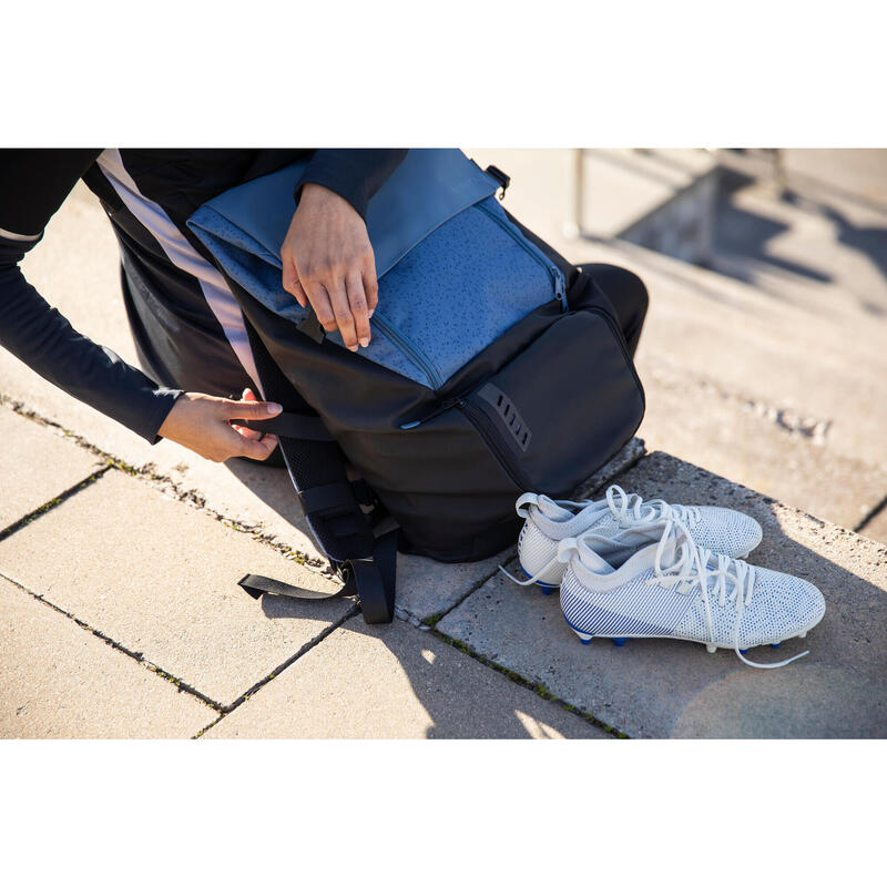 Zaino URBAN 25L nero riflettente