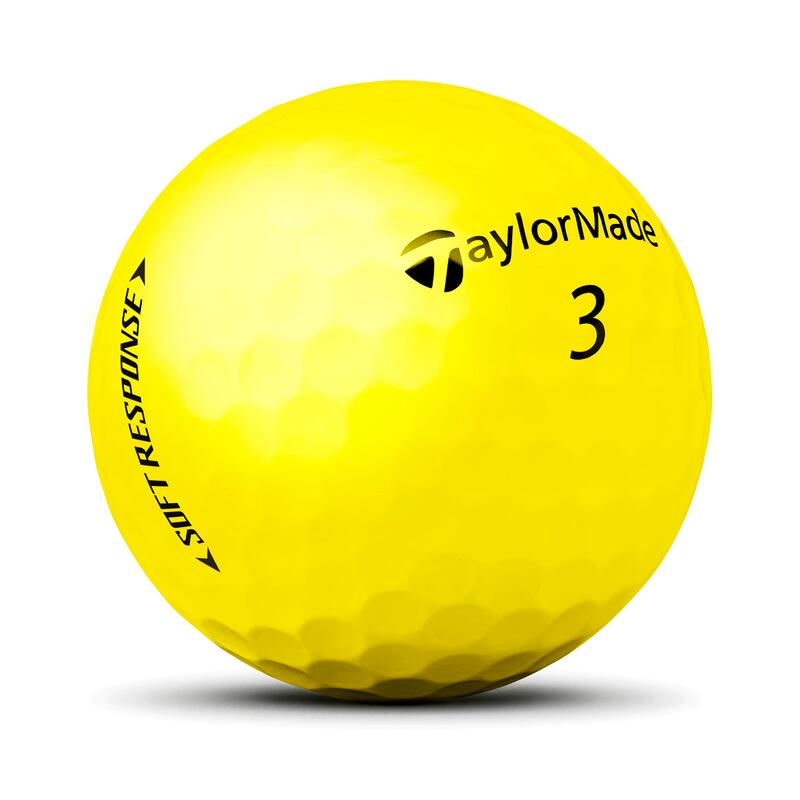Bola Golf Soft Response Amarillo x12