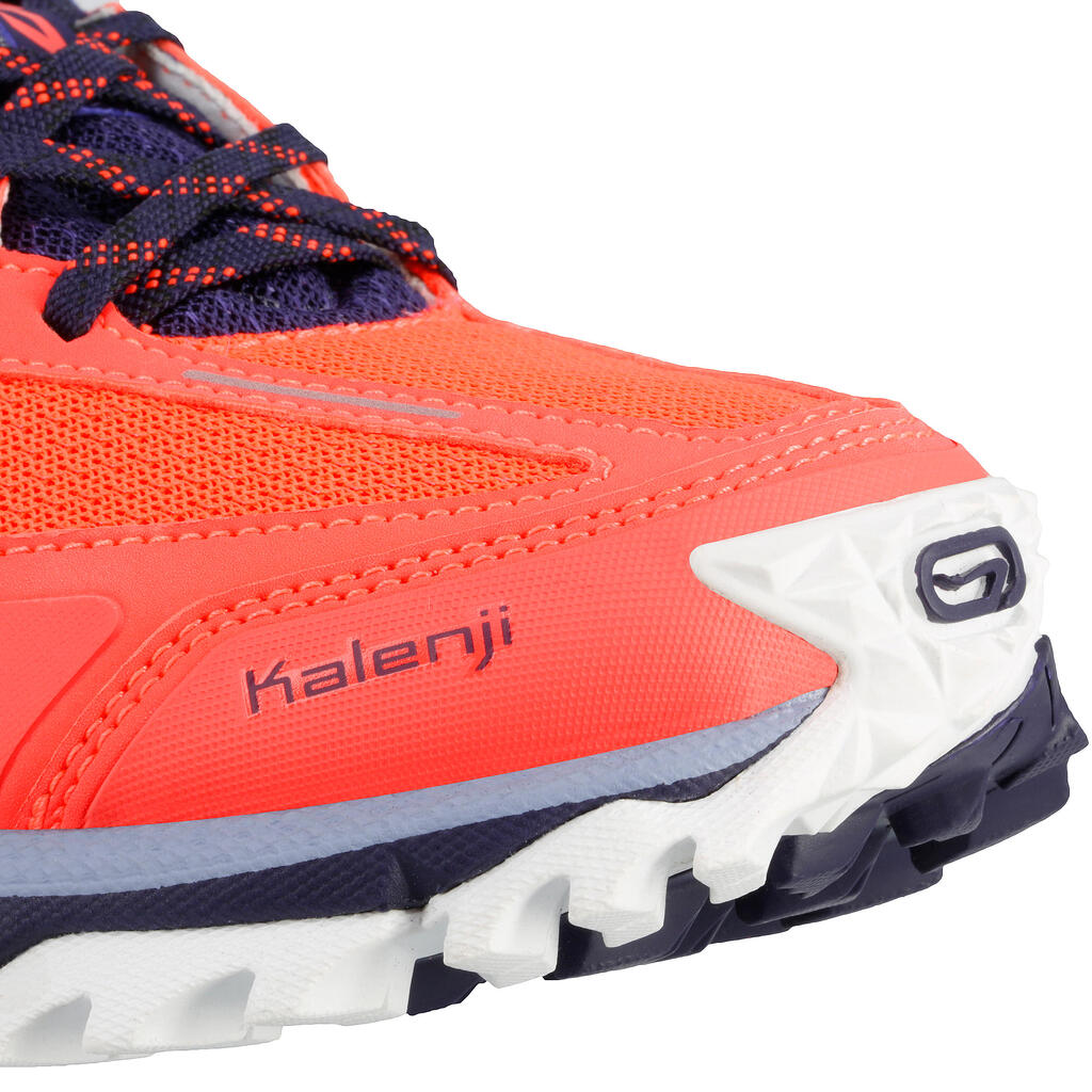 Kiprun Trail XT6 ženski tekaški copati za brezpotja, roza