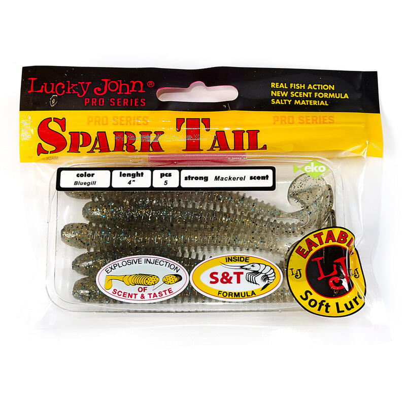 

Виброхвосты съедоб. искусст. LJ Pro Series Spark Tail 2,0in 05,00_SLASH_S08 10шт., X8673590