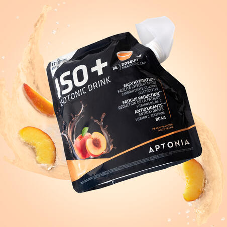 ISO+ Isotonic Drink Powder 650g - peach