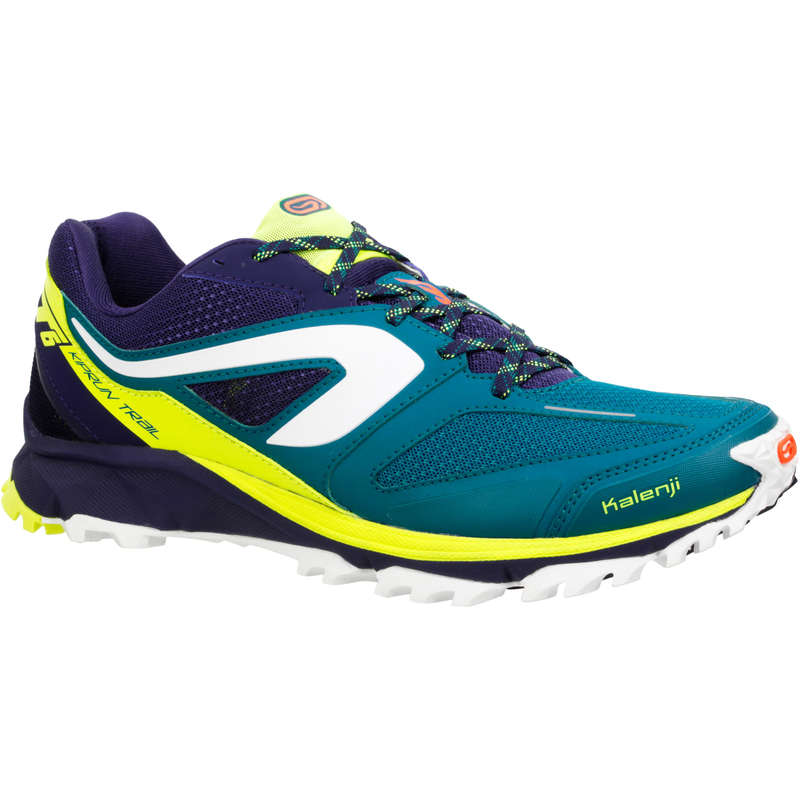 KALENJI Kiprun Trail XT6 Men's Trail Running Shoes - Blue...