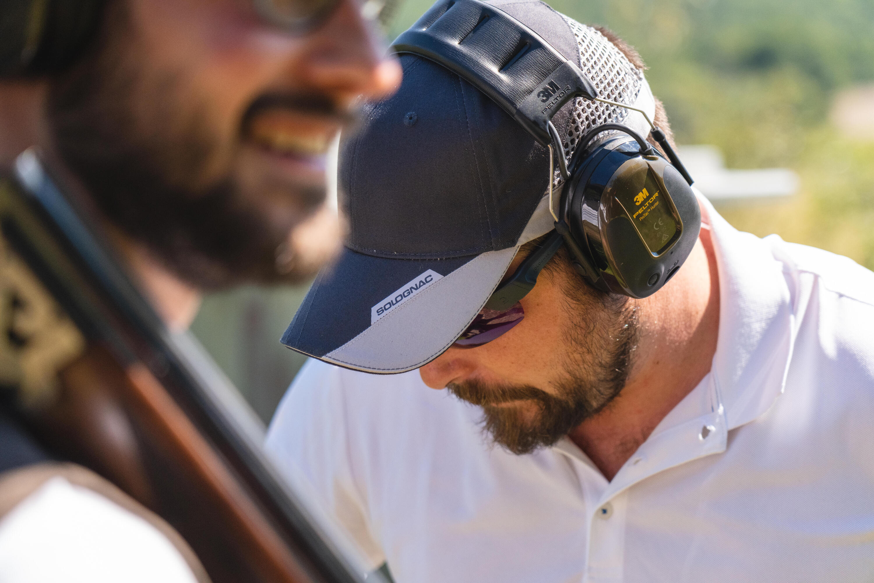 CASQUETTE BALL TRAP ANTHRACITE 10/11