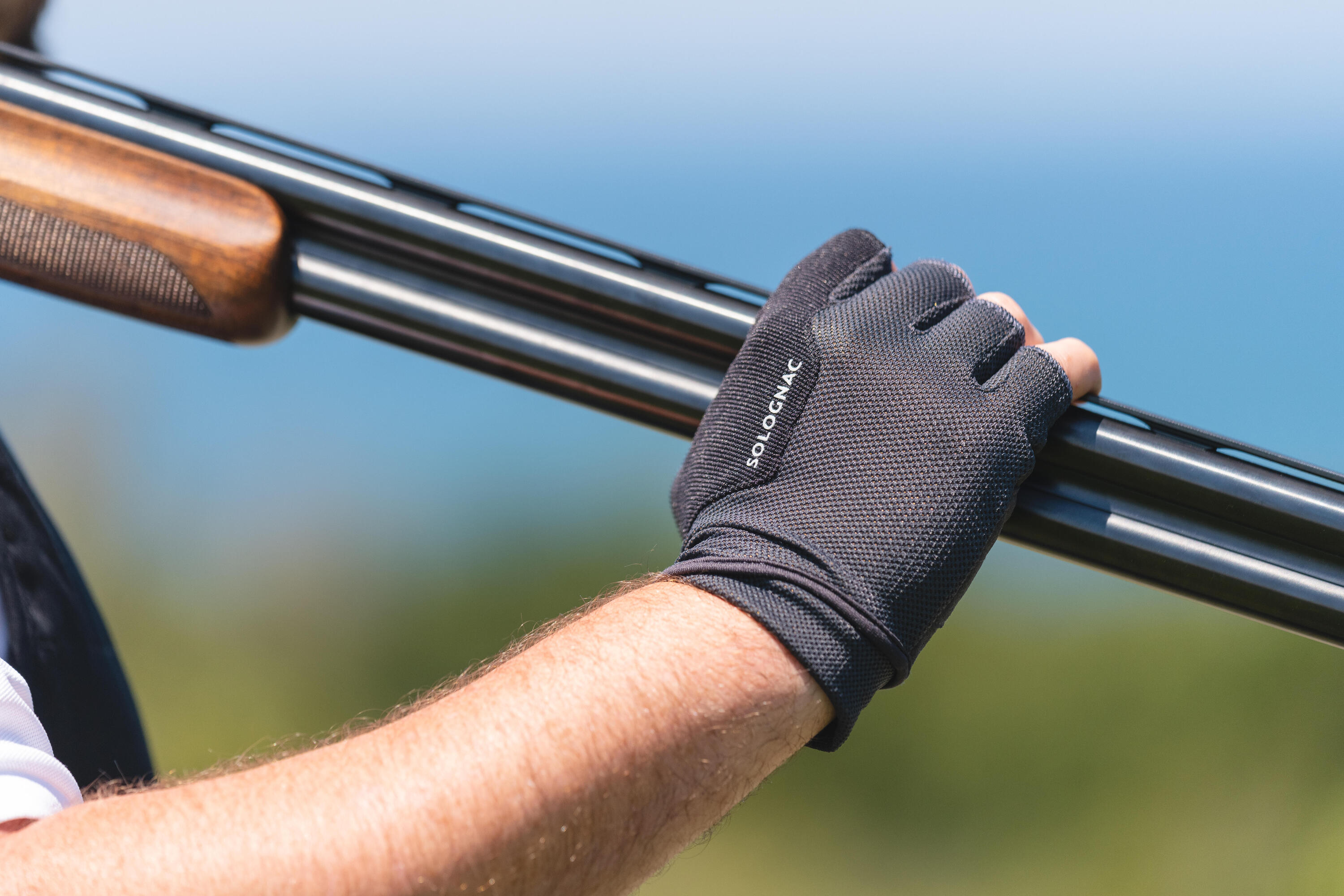 CLAY SHOOTING MITTENS BLACK 13/13