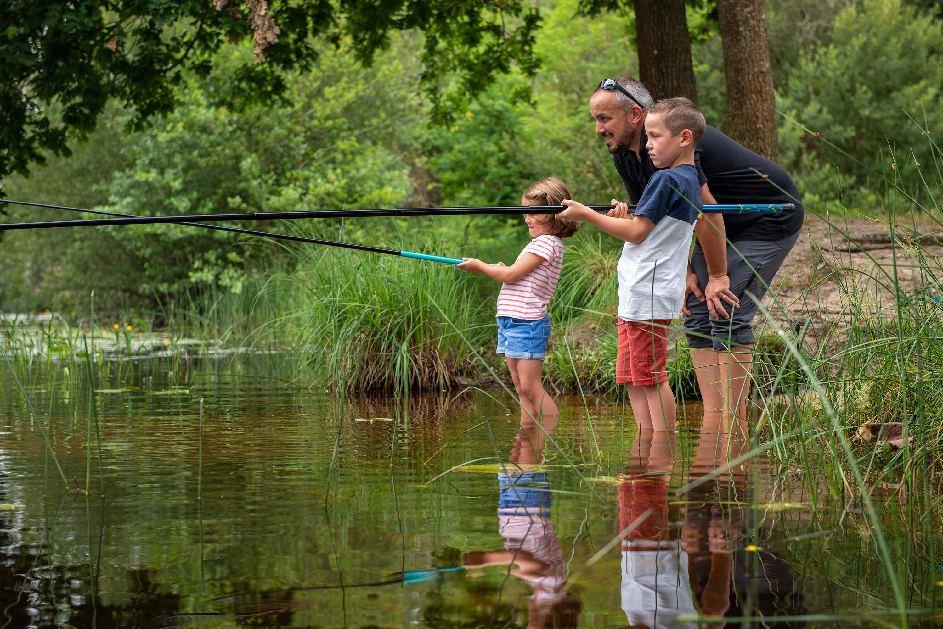 Starter set hengel + tuigje voor witvissen Firstfish 5 m 11/12