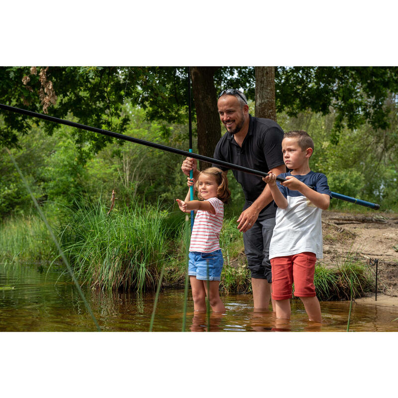 Set hengel + gemonteerde lijn voor statisch vissen FIRSTFISH 500