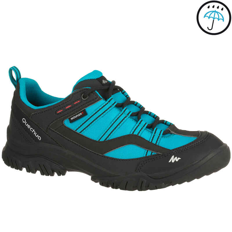 Arpenaz 100 Women's waterproof hiking boots - Blue