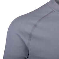 Men's Warm, Comfortable Ski Base Layer 100 - Grey