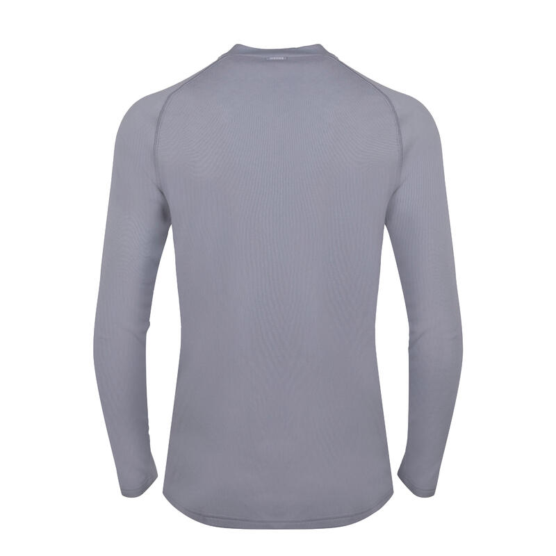 Men’s ski base layer top BL 100 White Greige WEDZE Decathlon