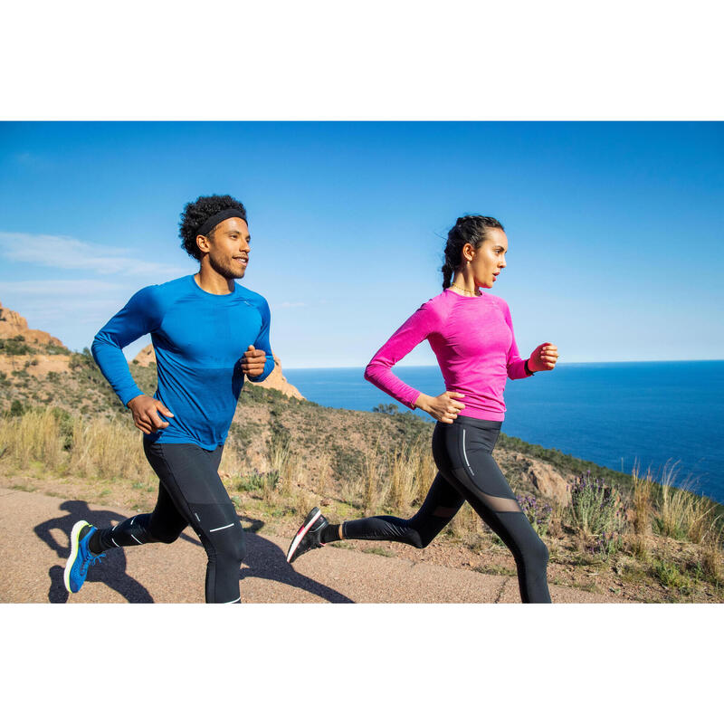 CAMISOLA DE CORRIDA KIPRUN CARE RESPIRÁVEL HOMEM AZUL-REI