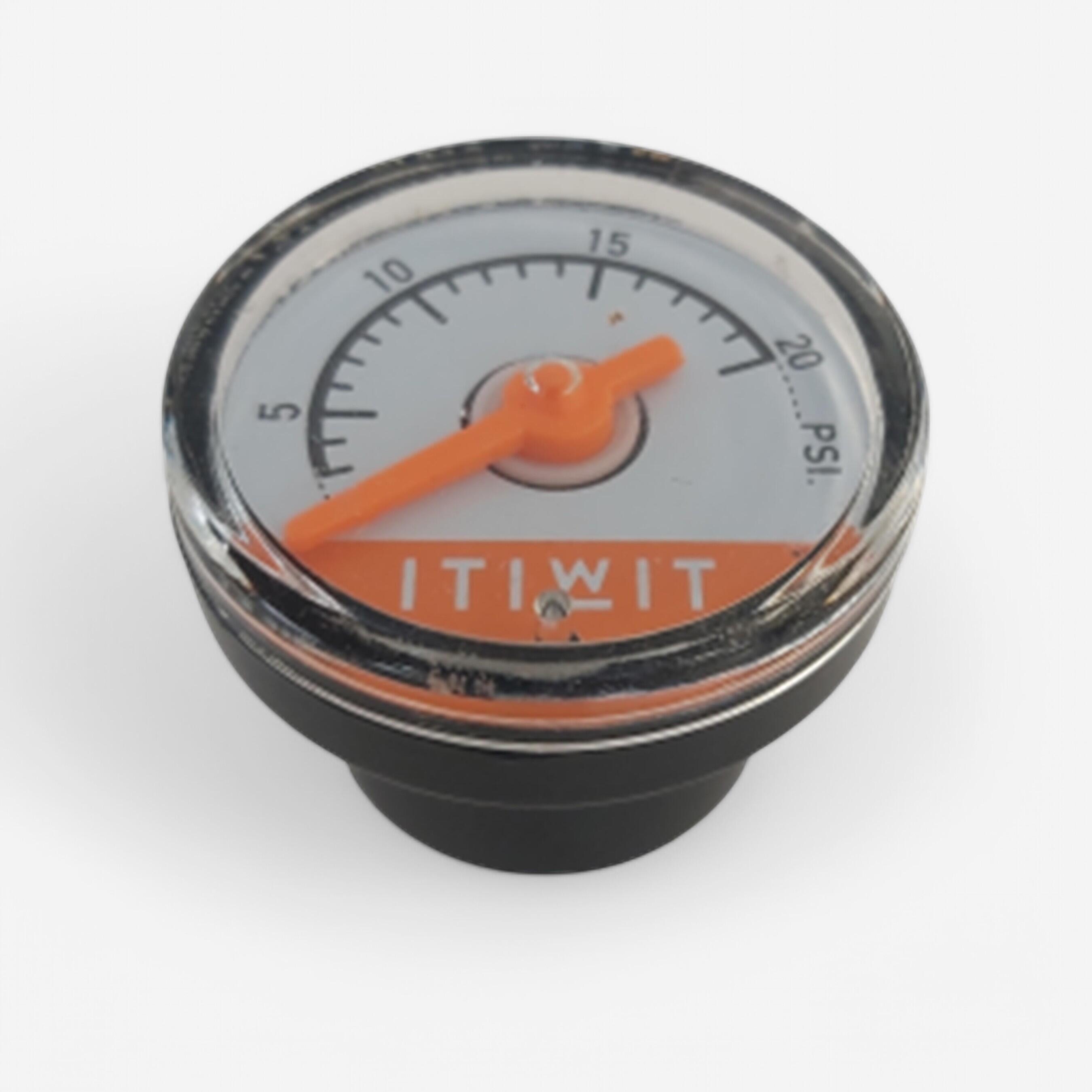 Itiwit - Manomètre Pour Pompe Haute Pression Double Et Triple Action Itiwit - Manomètre - Sav Sports D'eau - - Taille Unique - Decathlon