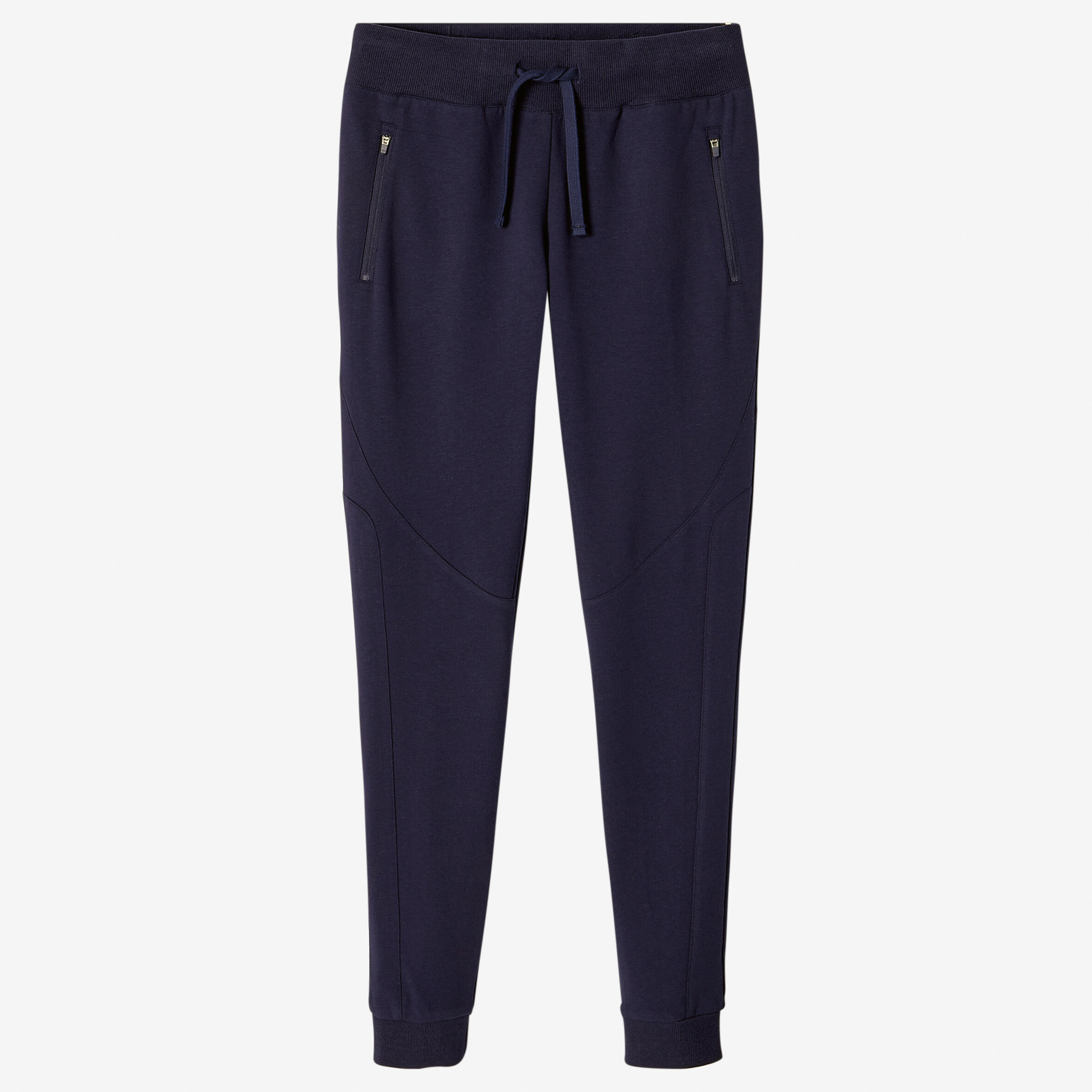 PANTALÓN DE BUZO MUJER SLIM510 AZUL MARINO - Decathlon