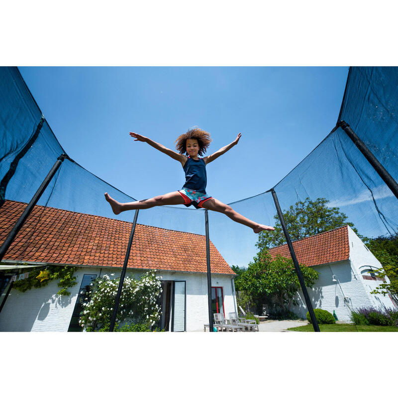 TRAMPOLINE OCTOGONAL 300 AVEC FILET DE PROTECTION