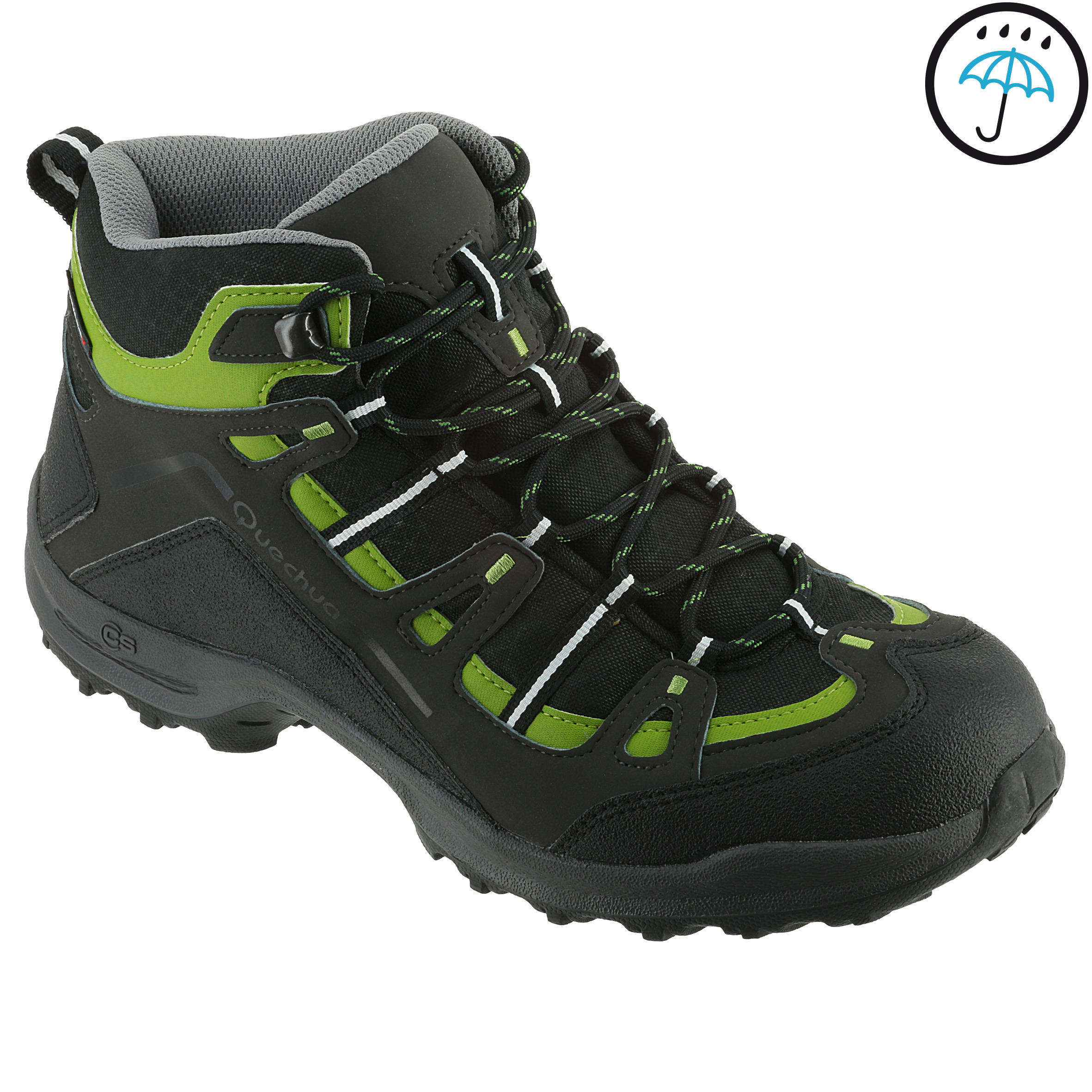 QUECHUA Quechua Arpenaz 100 Mid Impermeable Men's Hiking Boots