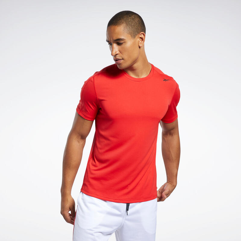 

Футболка для фитнеса и кардиотренировок мужская Reebok T-shirt красная, X8742930