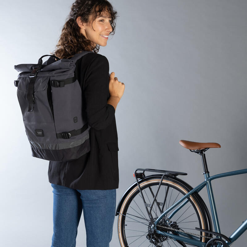 SAC A DOS VELO POUR PORTE BAGAGES SIMPLE 1X25L