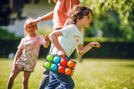 Hillington - Boules de pétanque en plastique colorées remplies d'eau, jeu  d’extérieur, pour tous les âges et compétences