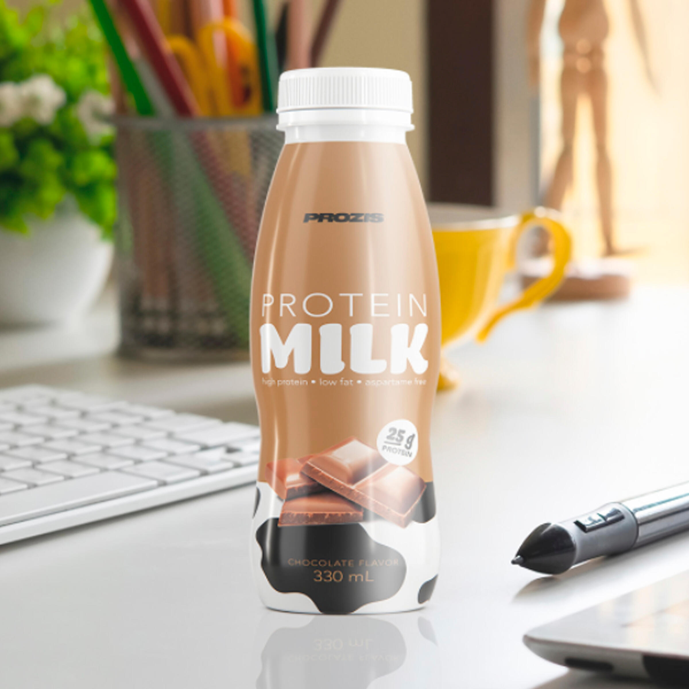 Protein Milk Prozis Preparado Proteina sabor chocolate 330 ml PROZIS |  Decathlon