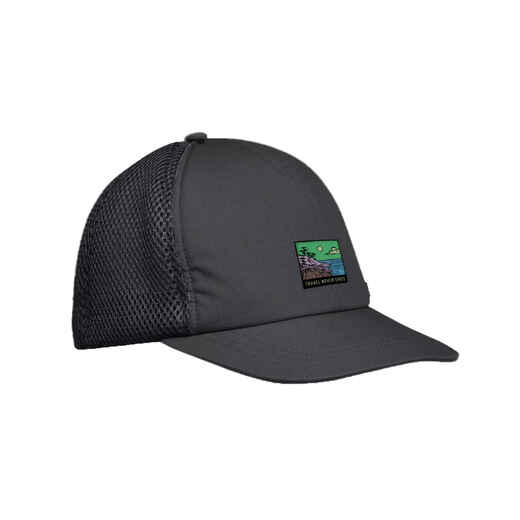 
      Casquette TRAVEL 500 compact gris foncé
  