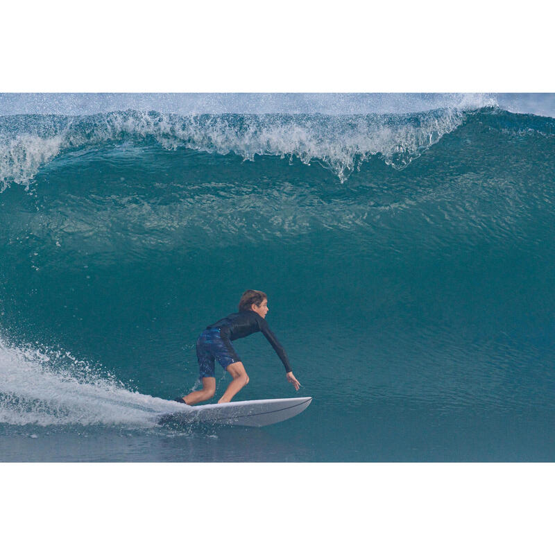Shortboard voor surfen 900 5'5" 24 l. Geleverd met 3 FCS2-vinnen