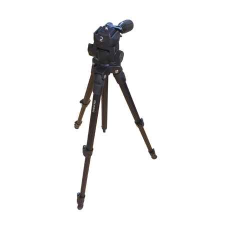 Adjustable Tripod for Spotting Scope / Camera aluminium black