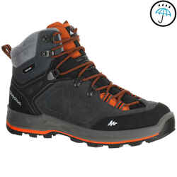 Men's Crosscontact High-Top Waterproof Leather Boot Ontrail 100