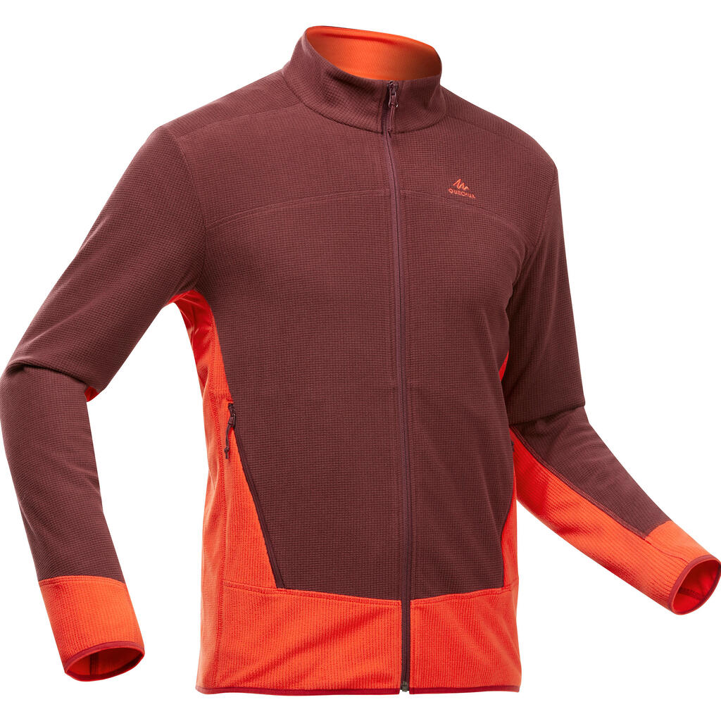 Men’s hiking thin fleece jacket - mh520