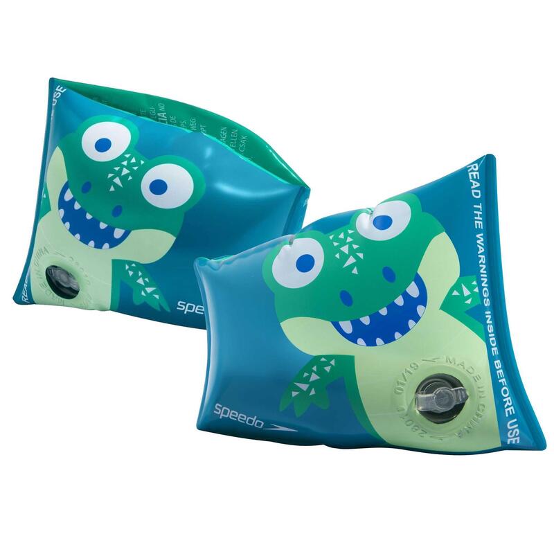Brassards de piscine SPEEDO imprimés CROCO 2 à 6 ans (maxi 25KG)