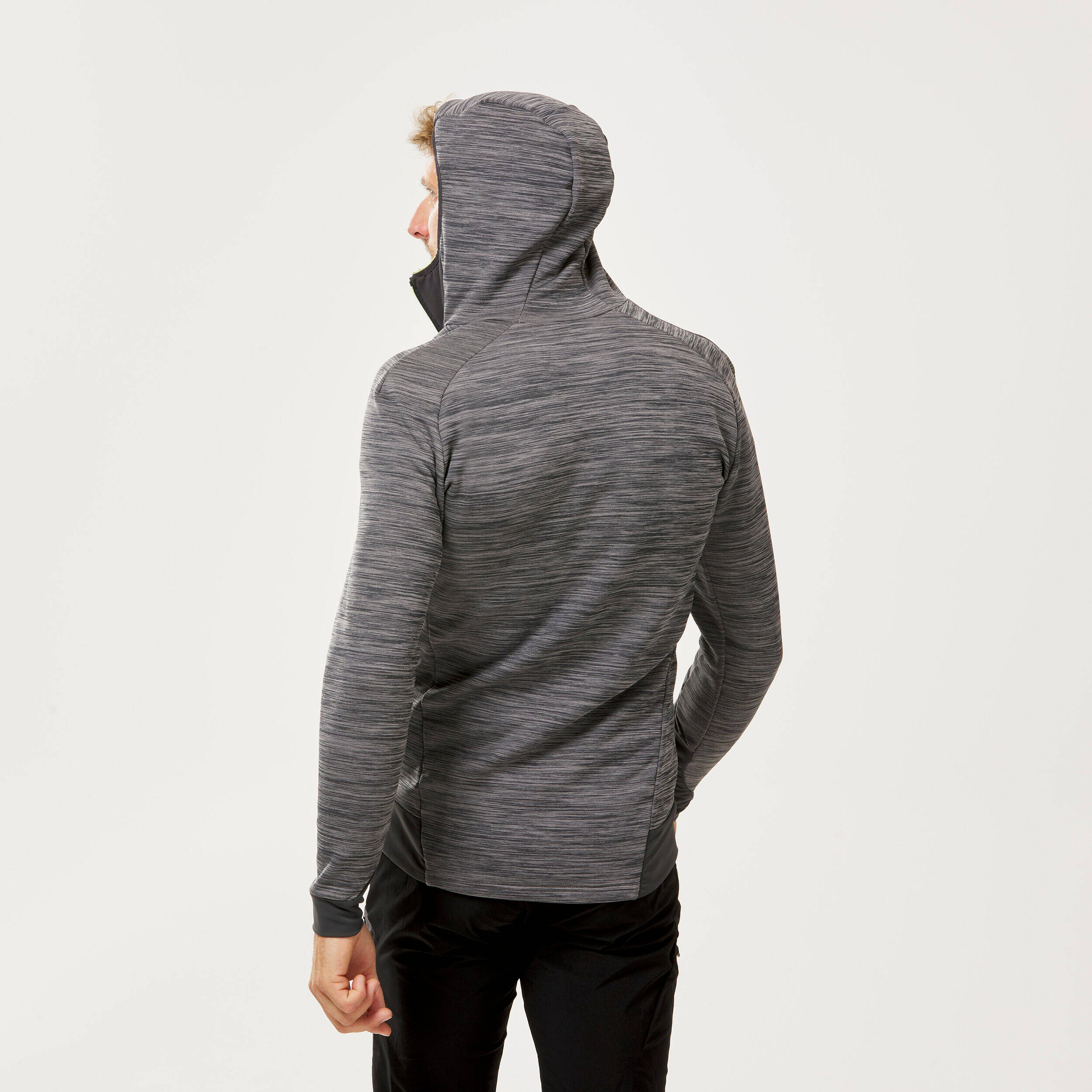 Men’s Hiking Thin Fleece Jacket - MH900 -  2