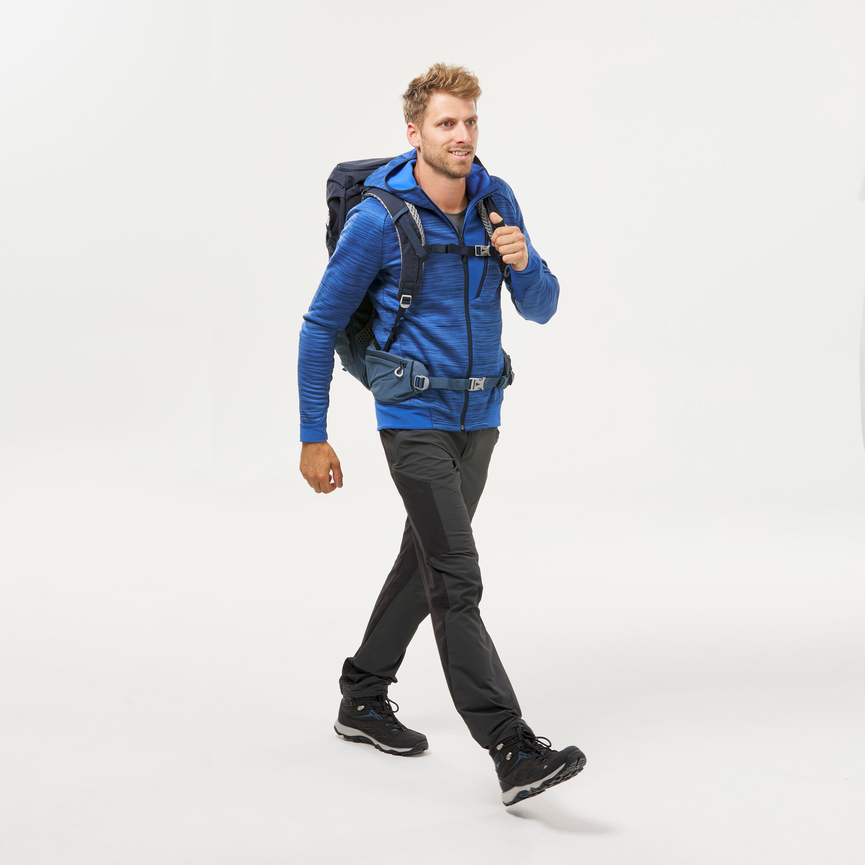 Veste Polaire fine de randonnée MH900 Homme QUECHUA Decathlon